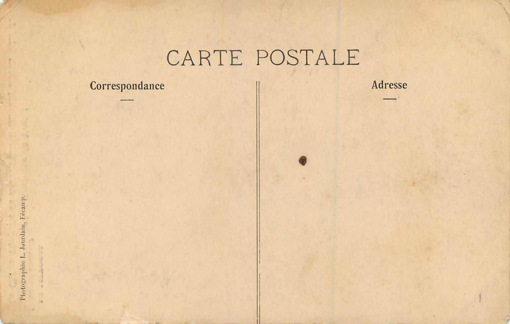 CPA Allouville Bellefosse Environs de Yvelot le Chene Chapelle  — Rückseite