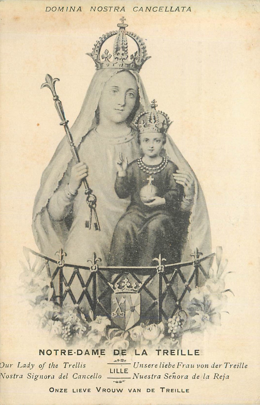 CPA Notre Dame de la Treille Lille 