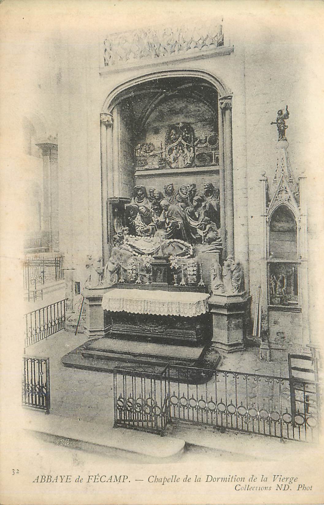CPA Abbaye de Fecamp Chapelle de la Dormition de la Vierge  (carte 1900)