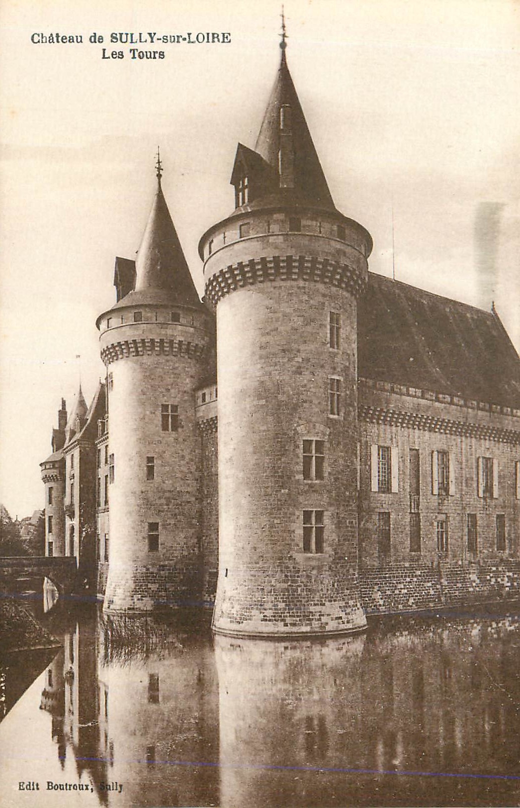 CPA Chateau de Sully sur Loire les Tours
