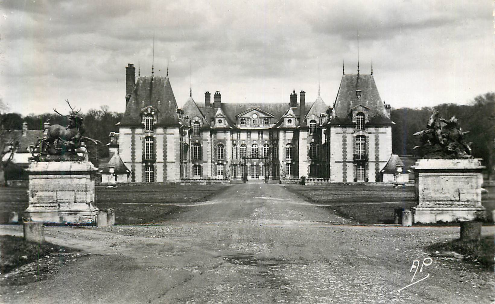 CPM Chateau de Gros Bois (S et O) la Facade Principale