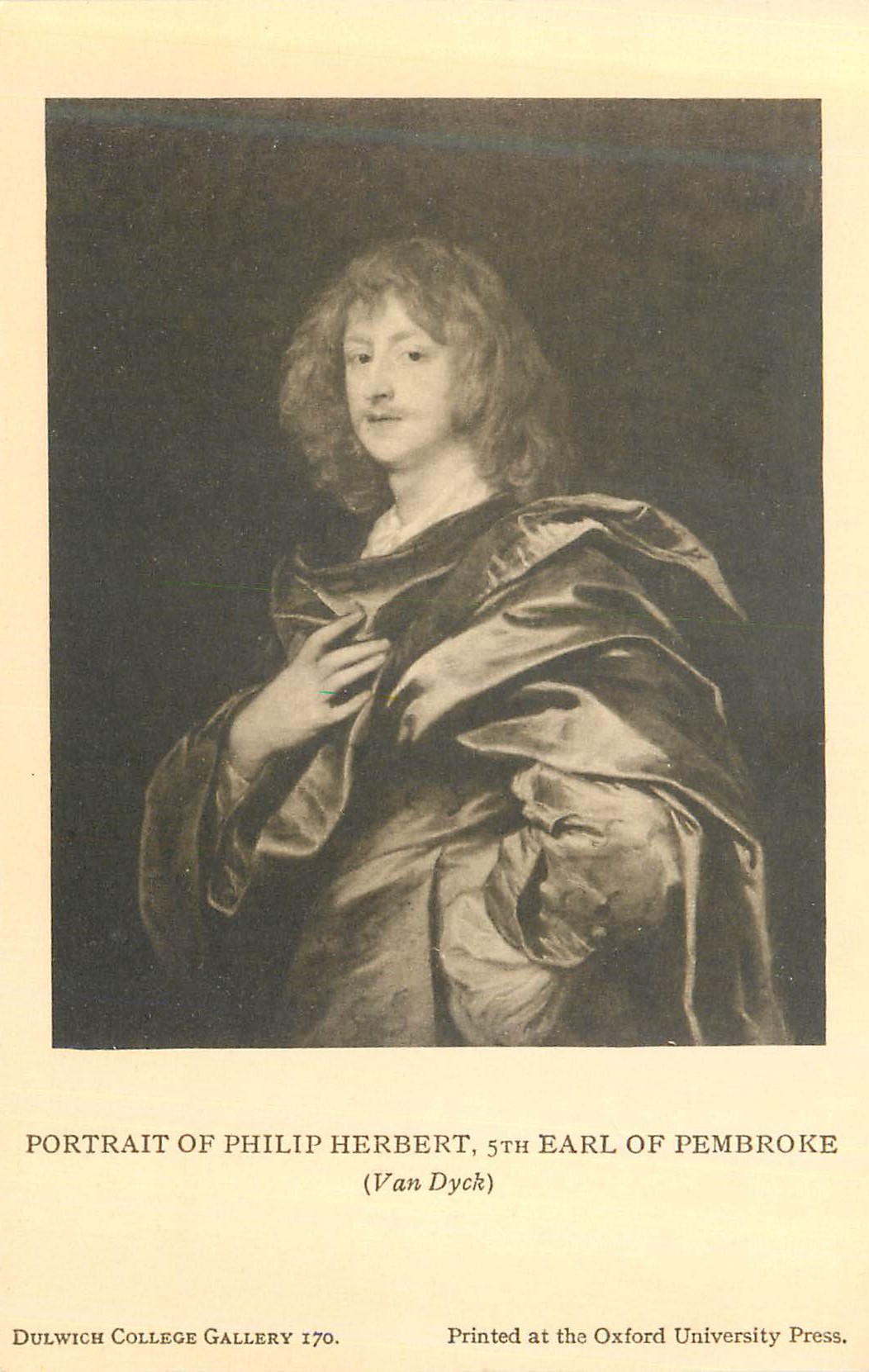 CPA Dulwich College Gallery Portrait of Philip Herbert 5th Earl of Pembroke