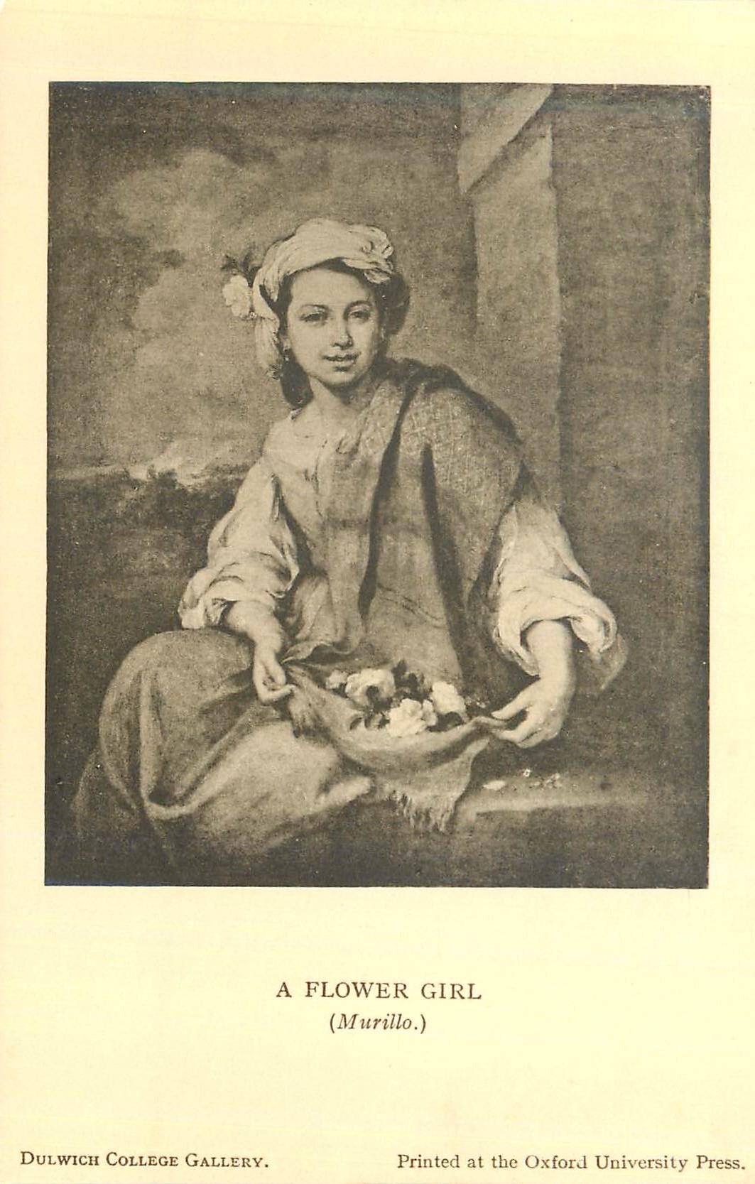 CPA Dulwich College Gallery a Flower Girl (Murillo)