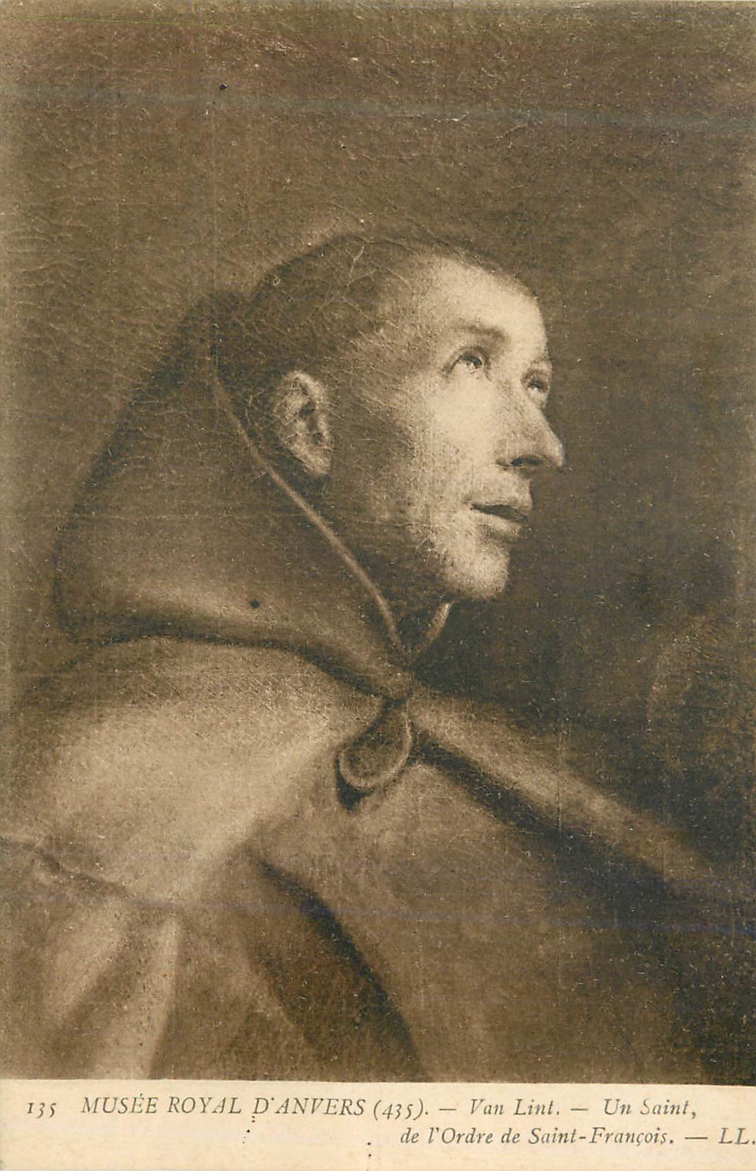 CPA Musee Royal d'Anvers Van Lint Un Saint de l'ordre de Saint Francois