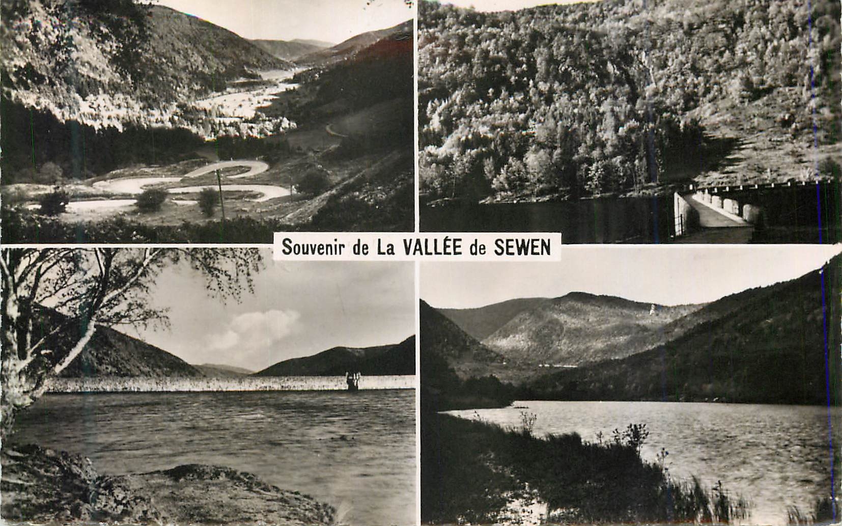 CPM Lac d'Alfeld (alt 600m) Cafe du Lac Schramm Souvenir de la Vallee de Sewen 