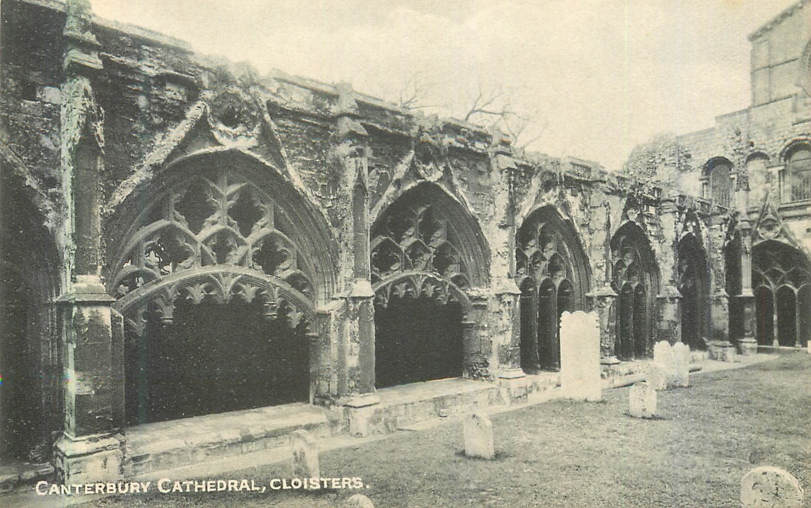CPA Canterbury Cathedral Cloisters