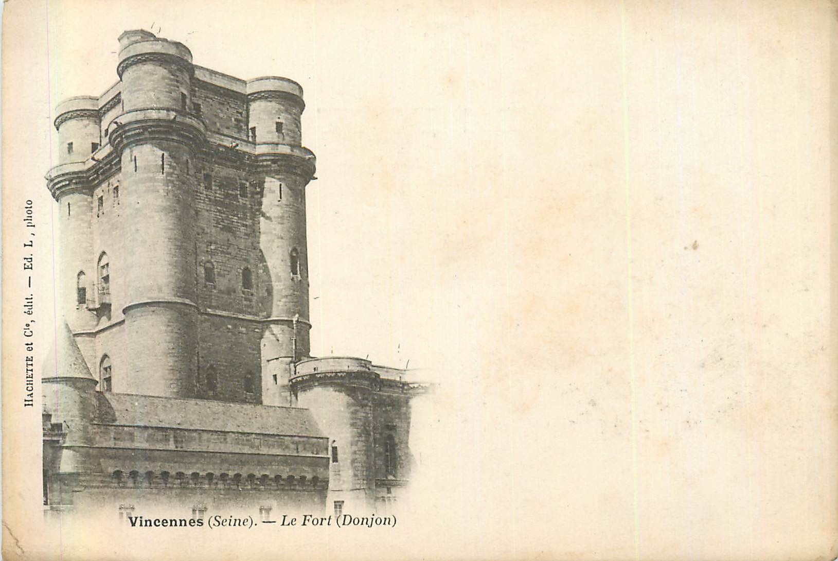 CPA Vincennes (Seine) Le fort (Donjon)