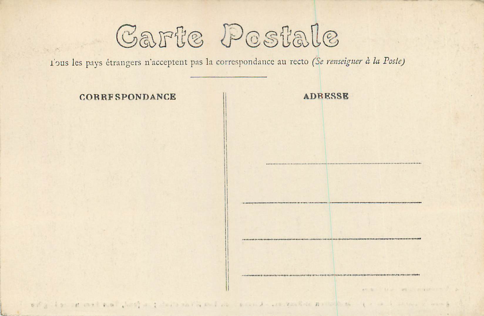 CPA Redon (I et V) Institution St Sauveur Cloitre Richelieu XVIIe Siecle au Fond Tour Komane de L'Eglise — Rückseite