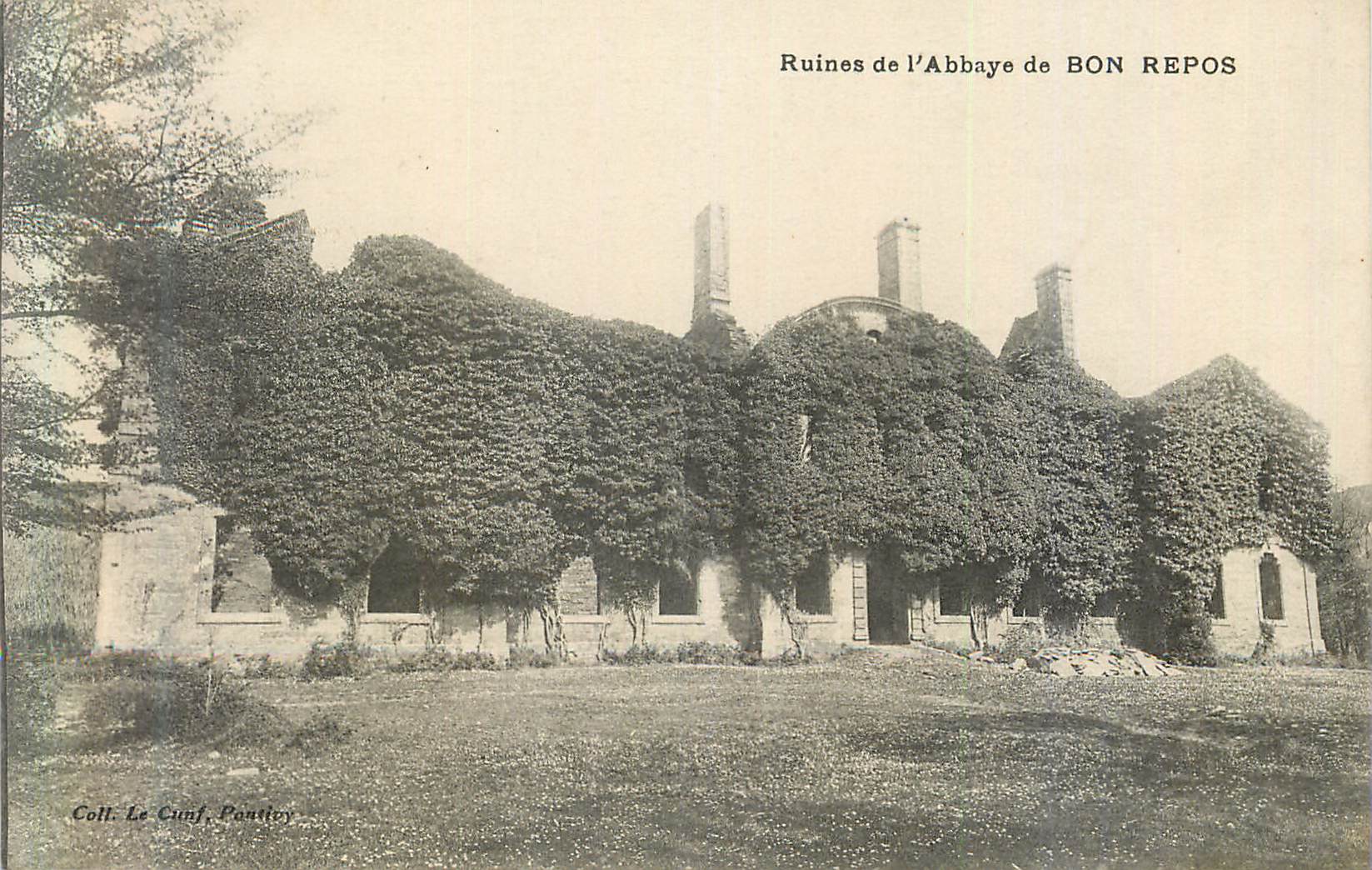CPA Ruines de l'Abbaye de Bon Repos