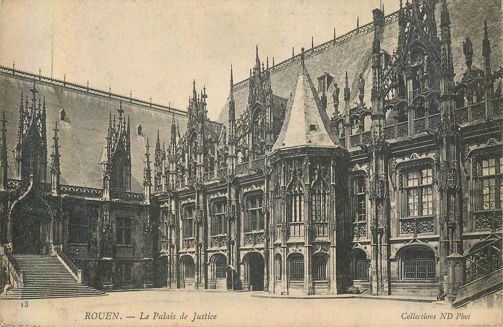 CPA Rouen Le Palais de Justice