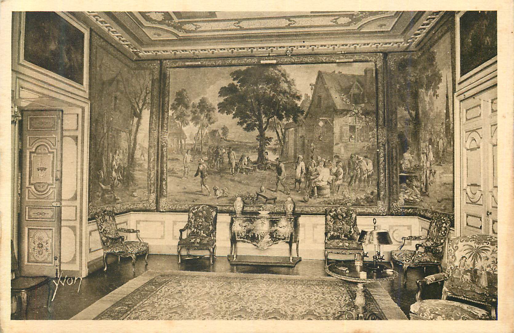 Château de Cheverny — Petit Salon — Éditions d'Art Yvon
