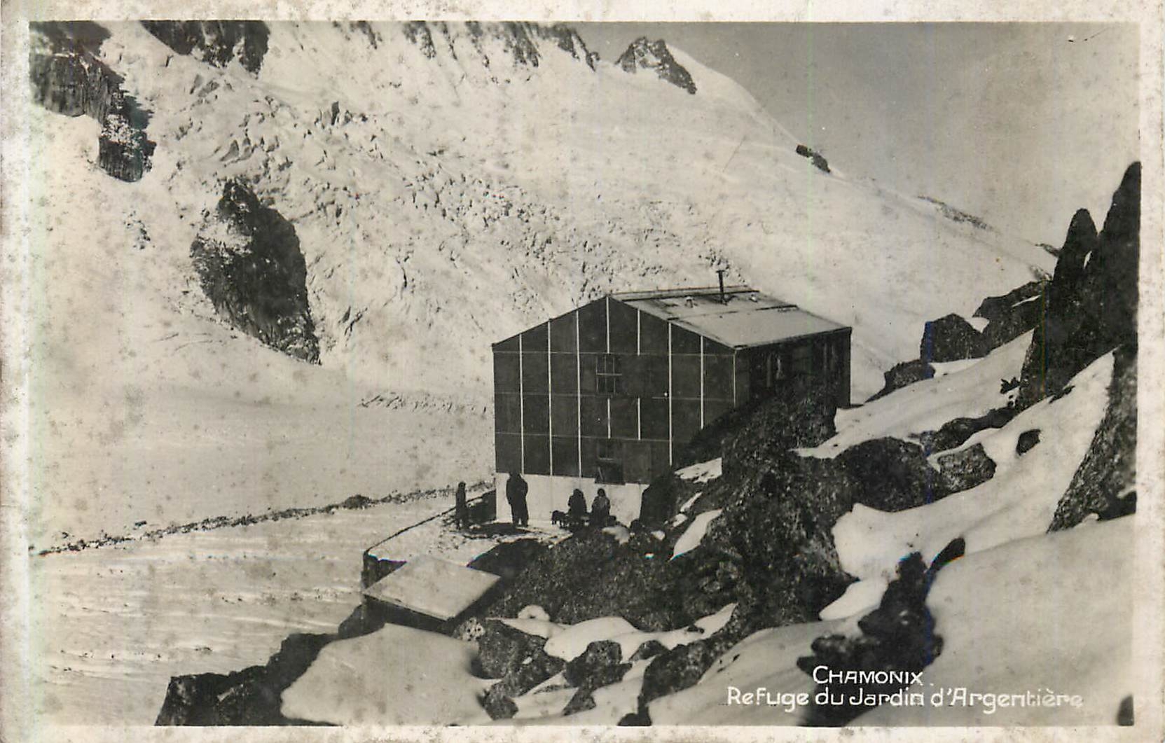 Refuge du Jardin d'Argentière — Chamonix — Édition Guide d'Argentière - Recto