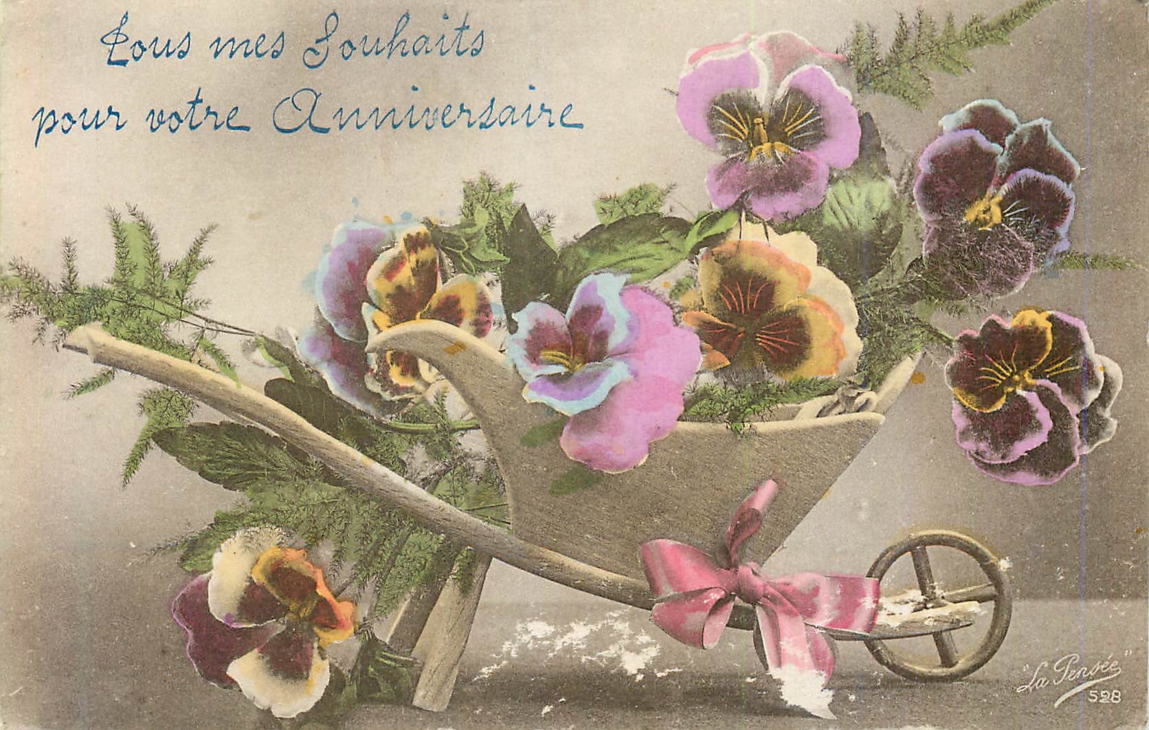 CPA Tous mes Souhaits pour votre Anniversaire