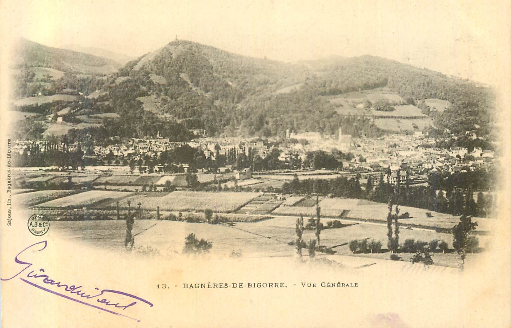 Bagnères-de-Bigorre — Vue Générale — Salou, lib. Bagnères-de-Bigorre, n°13