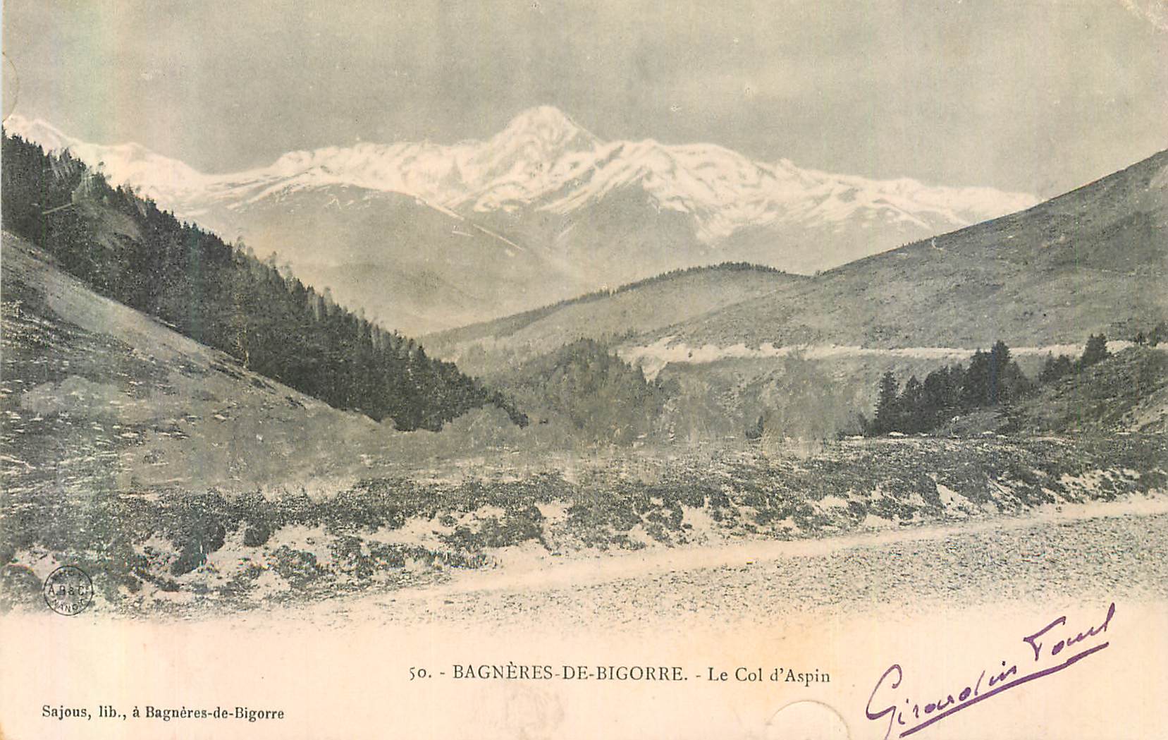 Bagnères-de-Bigorre — Le Col d'Aspin — Girouolin Tournel