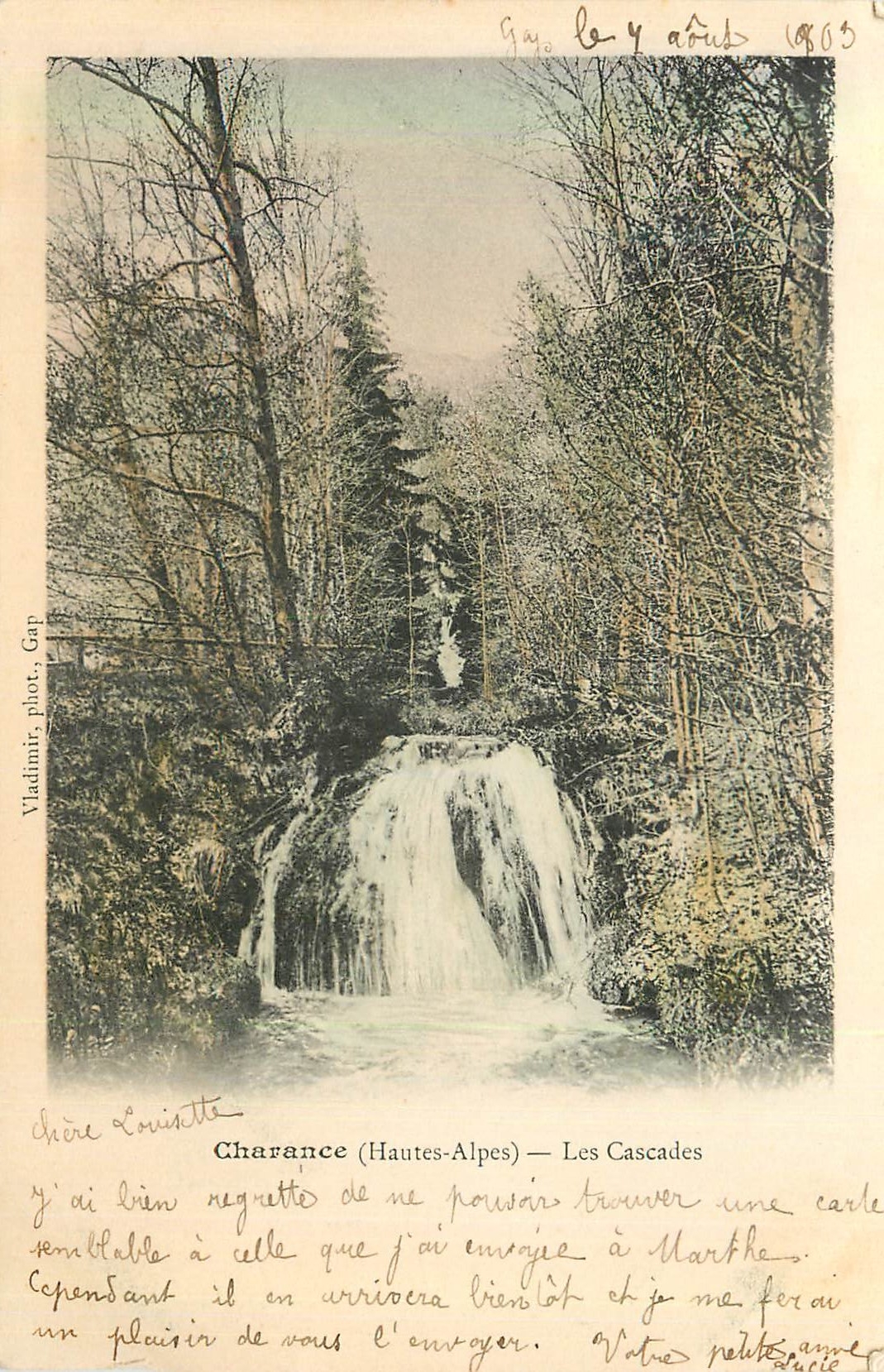 Charance (Hautes-Alpes) — Les Cascades — Vladimitr, phot. Gap