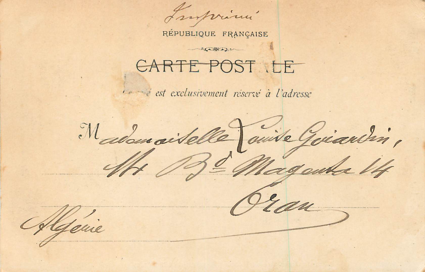 Aix-en Provence - Hôtel d'Espagnet (XVIIe siècle) — A. Dragon Édit. (Phot. Bourbey) — Verso