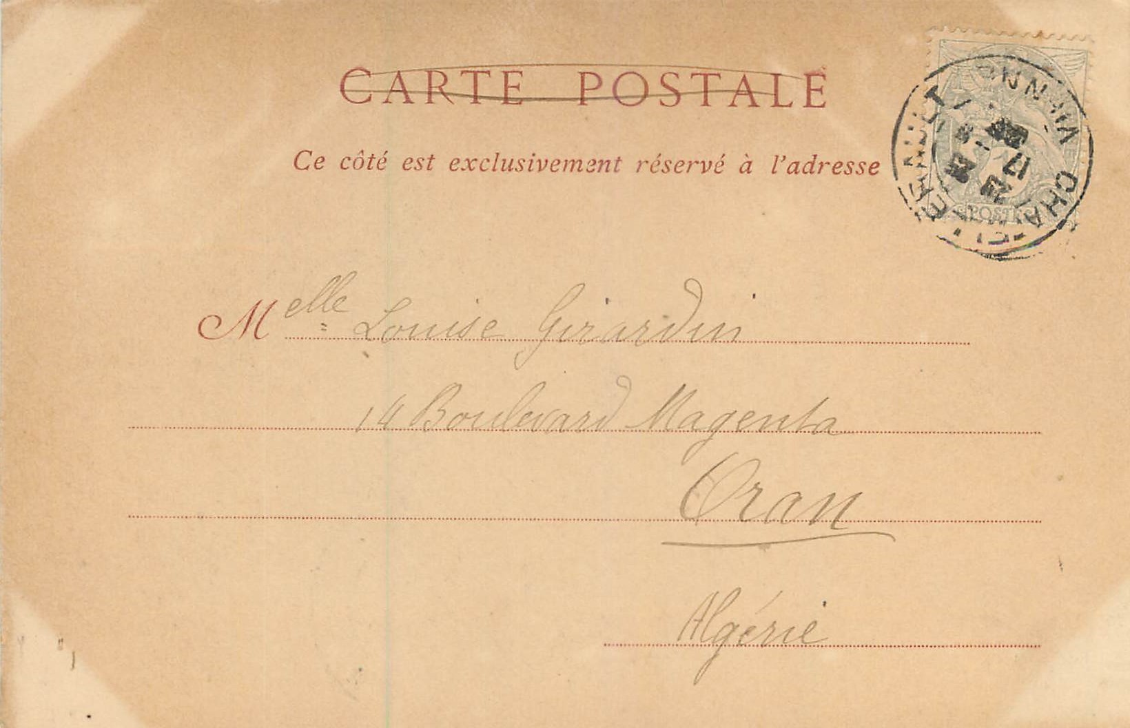 Château de Chambord — Cabinet de François Ier — ND Phot Marthe — Verso