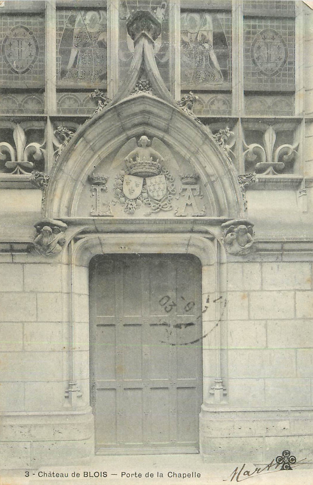 CPA Chateau de Blois Porte de la Chapelle