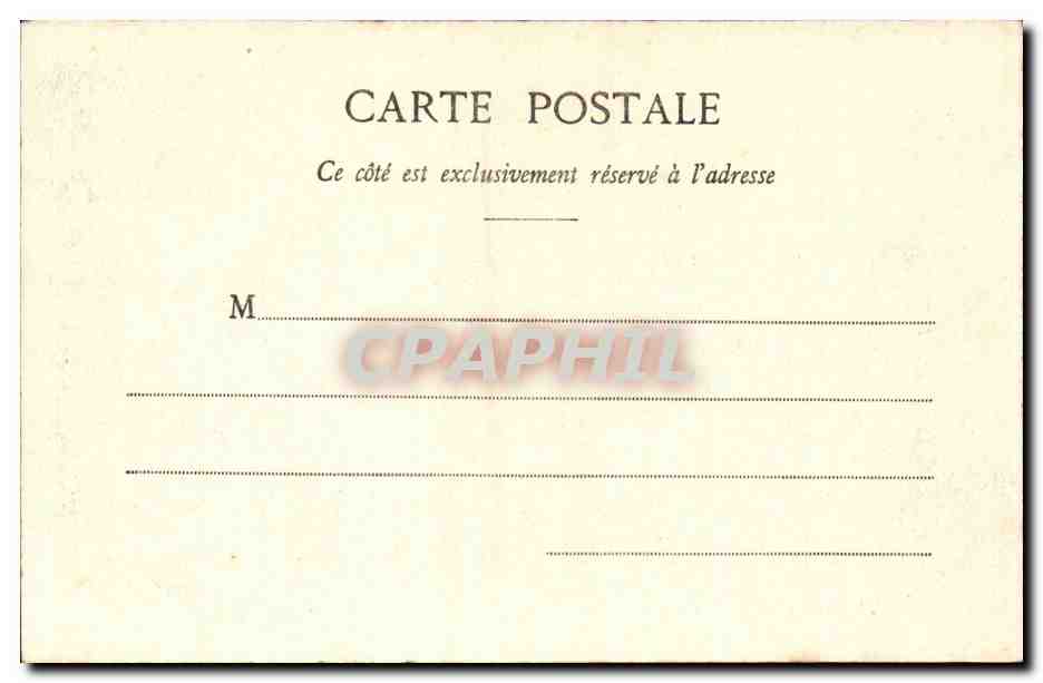 Menton - la Vieille Ville - CPA  — Rückseite