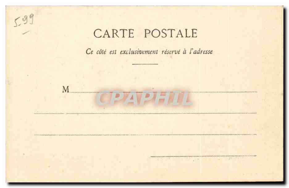 Menton - Le Port, Vieille Ville — Édition Giletta, Nice, n° 567 — Verso