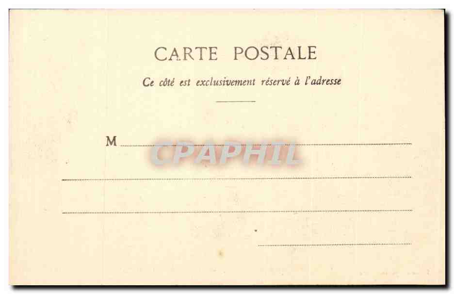 Menton - Vue prise du Pont st Louis - CPA  — Rückseite