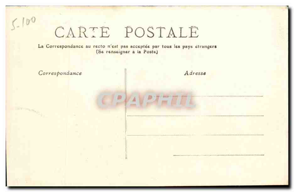 Menton-Garavan — À la Frontière — Une Visite à la Douane italienne — MT, n°596 — Verso