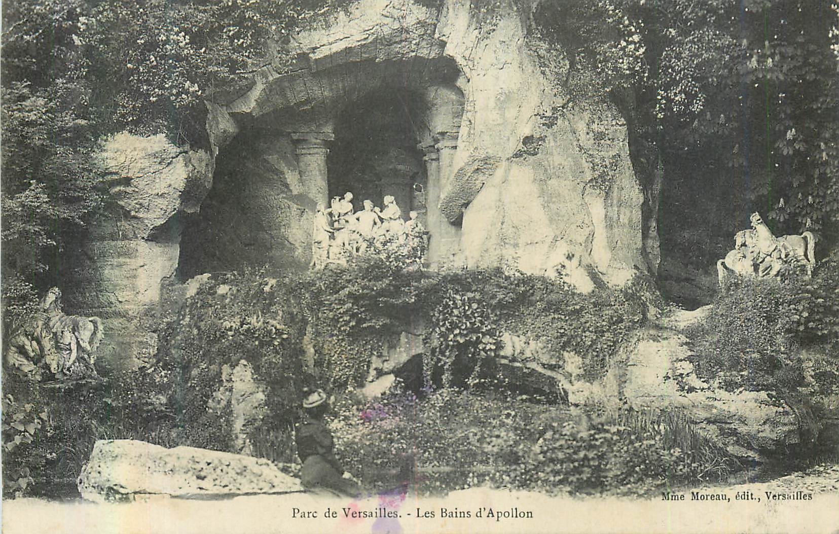 CPA Parc de Versailles Les Bains d'Apollon