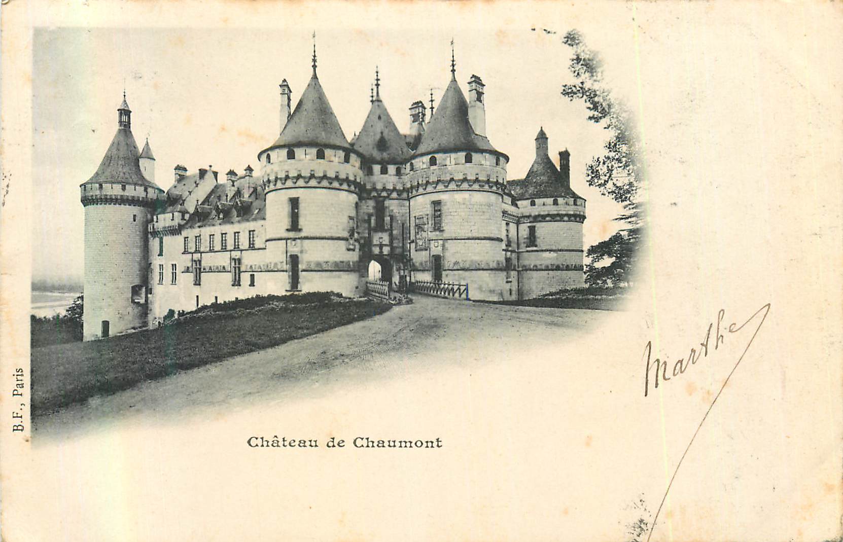 CPA Chateau de Chaumont (carte 1900)