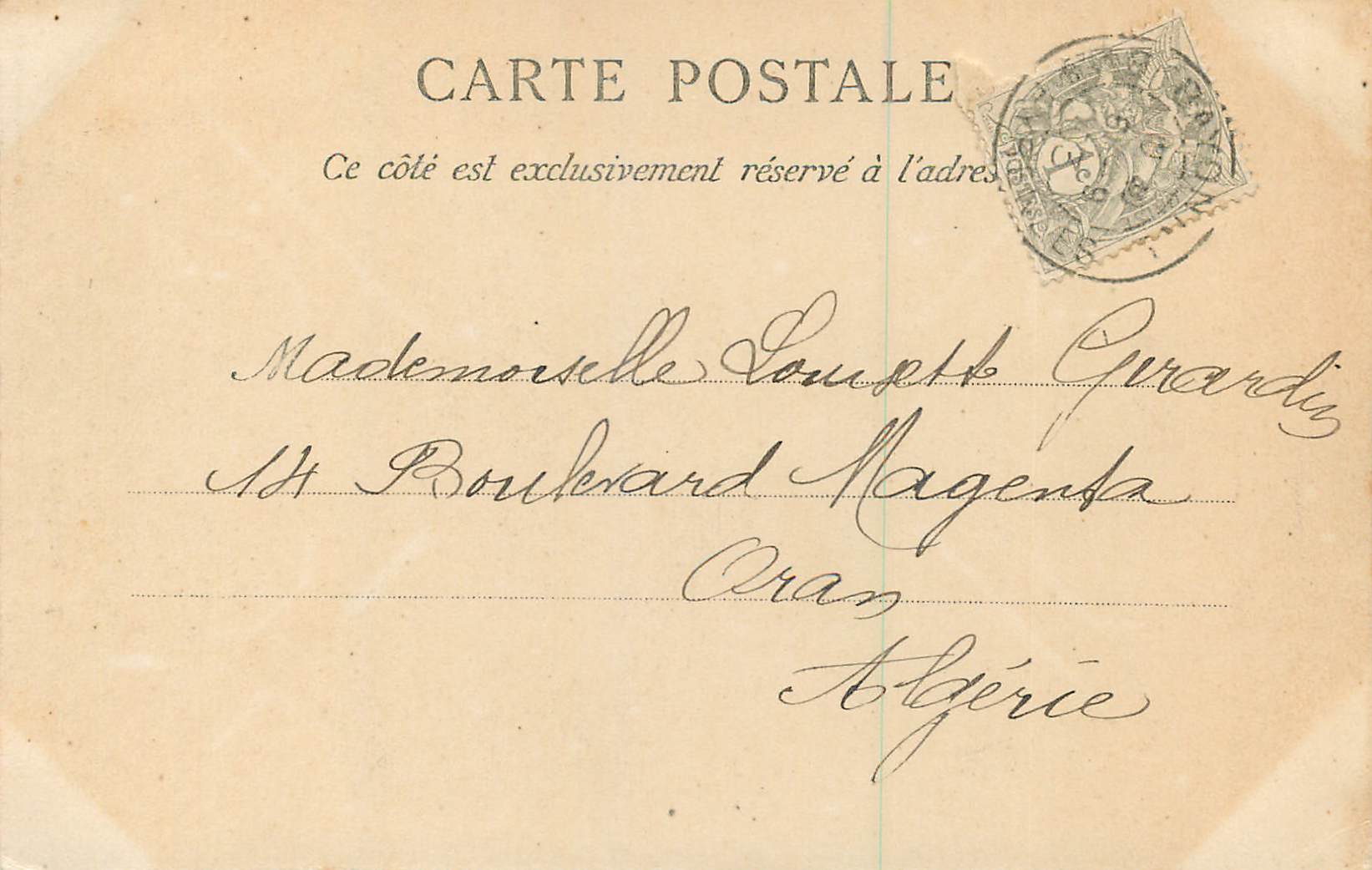 CPA Bayonne Interieur de la Cathedrale Orgue — Verso