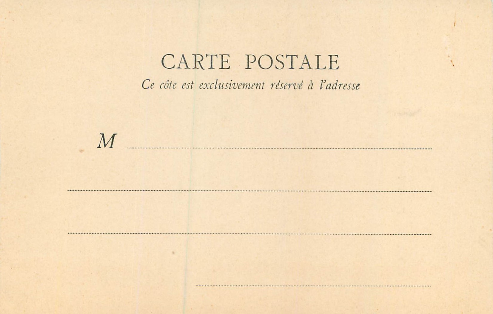 CPA Abbaye du Mont St Michel L'Entree du Midi — Verso