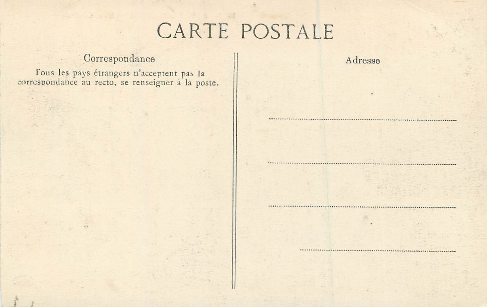 CPA Royat les Bains L'Auvergne Pittoresque Vue Generale — Rückseite