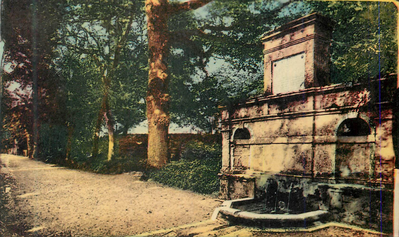 CPM Nerac (Lot et Gar) La Garenne La Fontaine du Dauphin