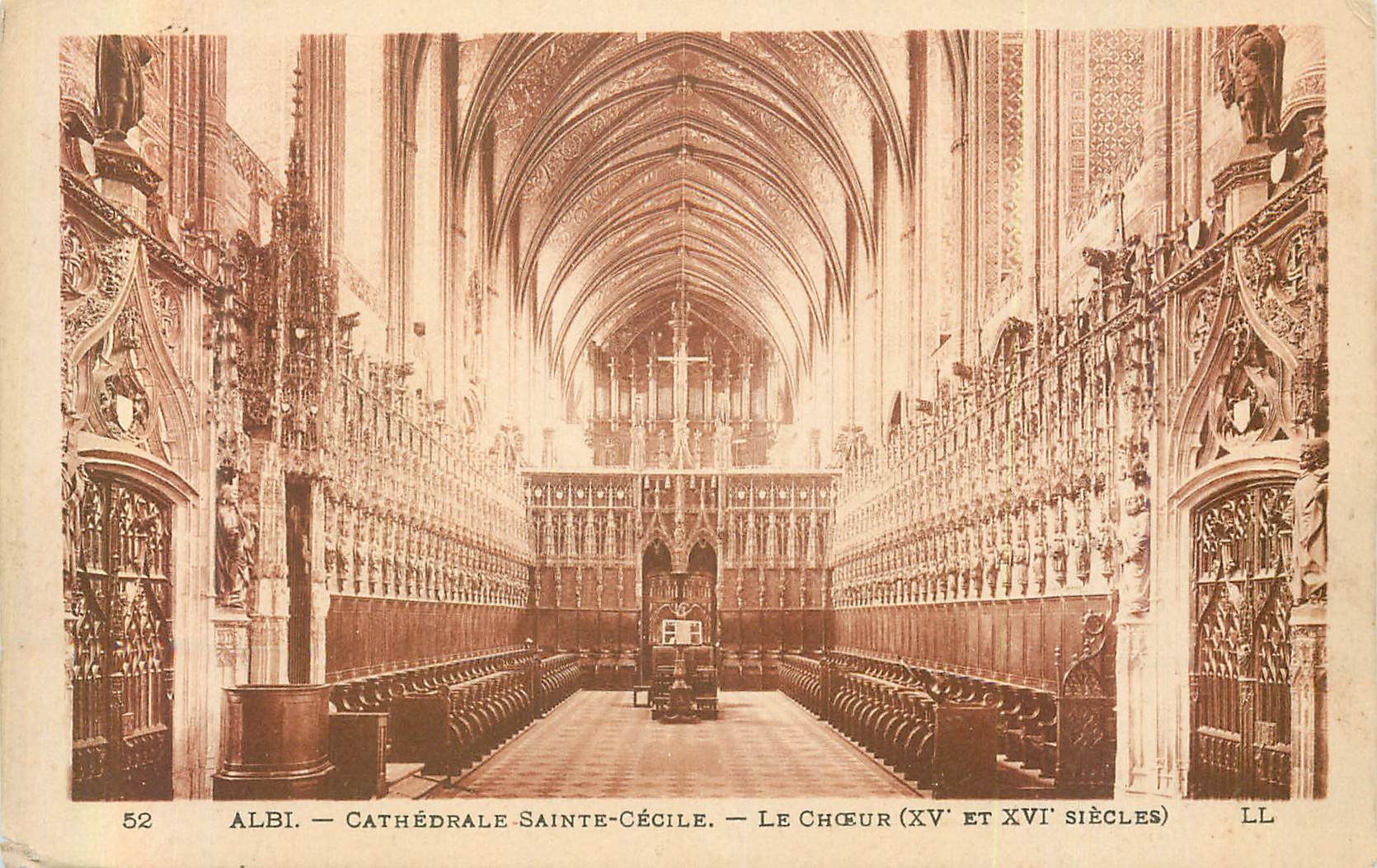 Albi — Cathédrale Sainte-Cécile — Le Chœur (XVᵉ et XVIᵉ siècles)