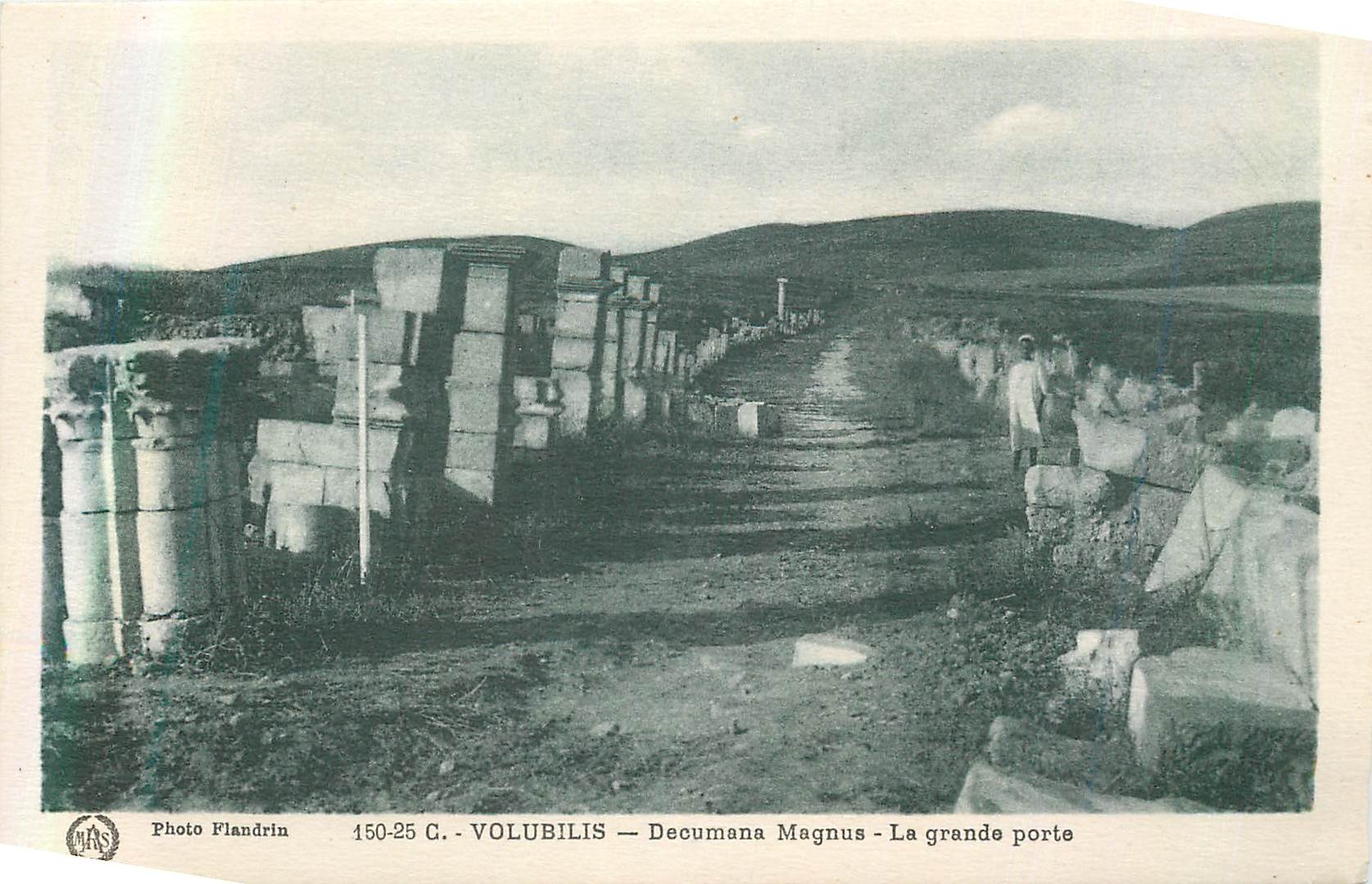 CPA Volubilis Decumana Magnus La Grande Porte