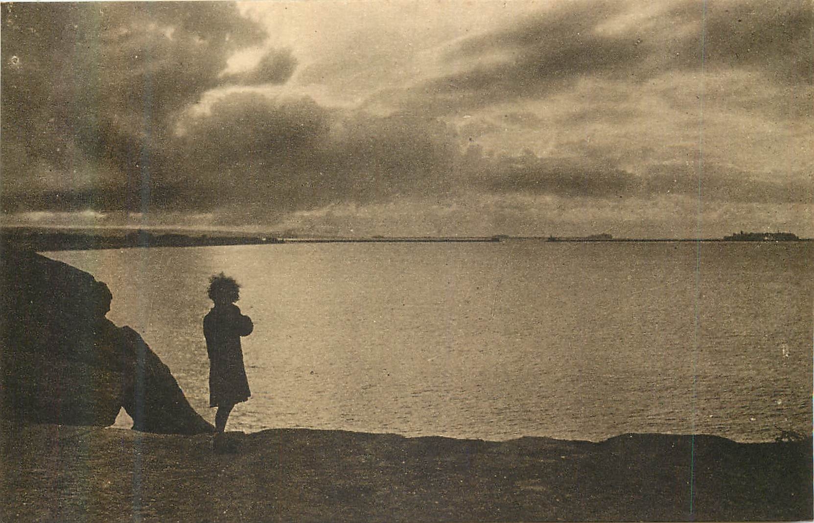 La Digue de Cherbourg vue du Becquet — La Normandie pittoresque — Éditeur Le Goubeey