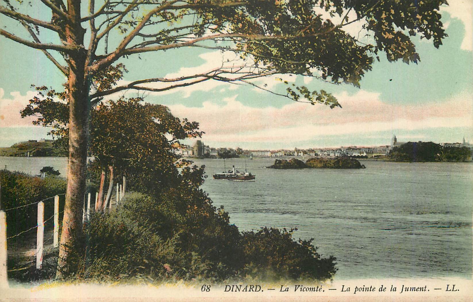 CPA Dinard La Vicomte La Pointe de la Jumment
