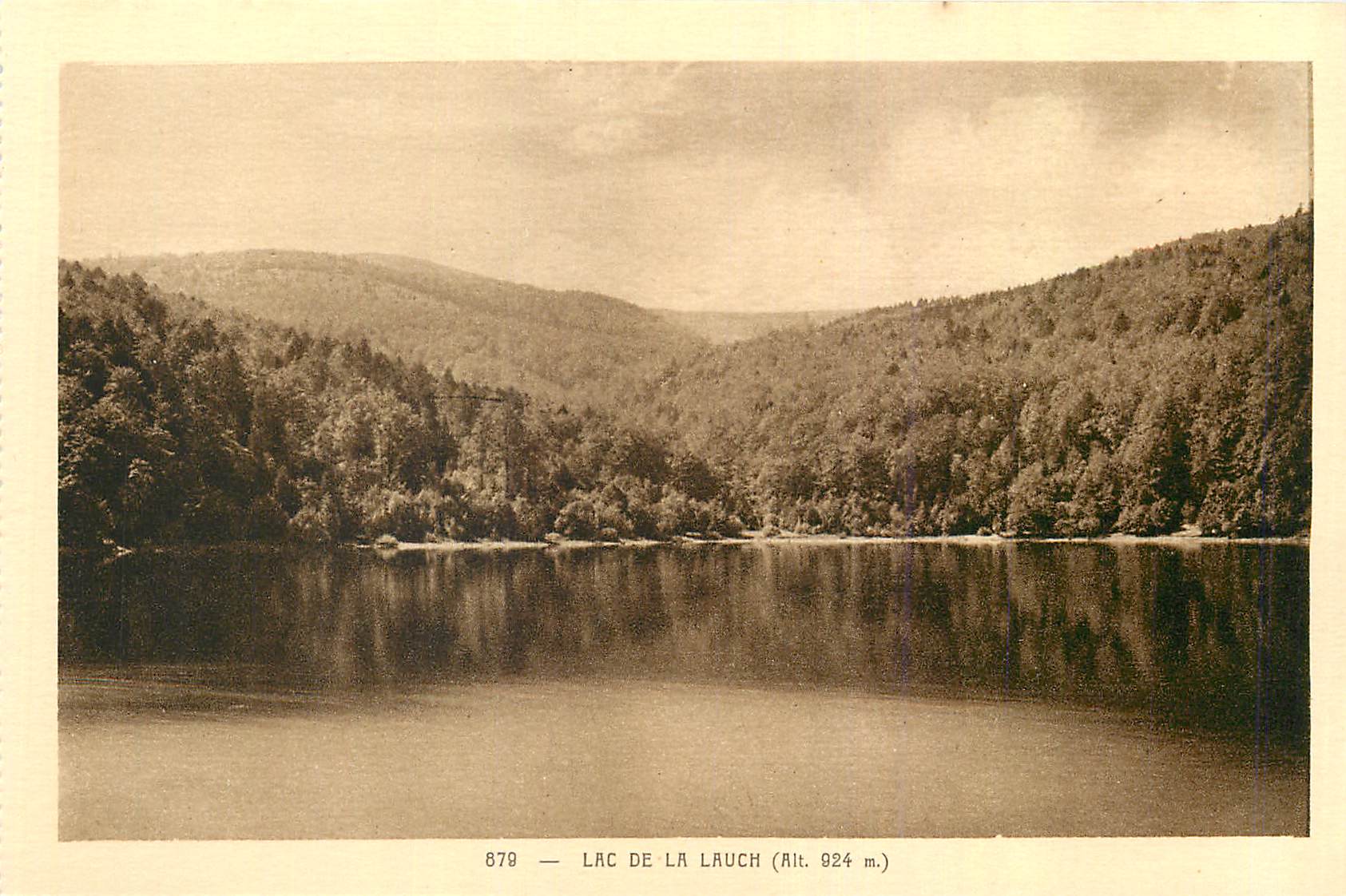 CPA Lac de la Lauch (Alt 924 m)