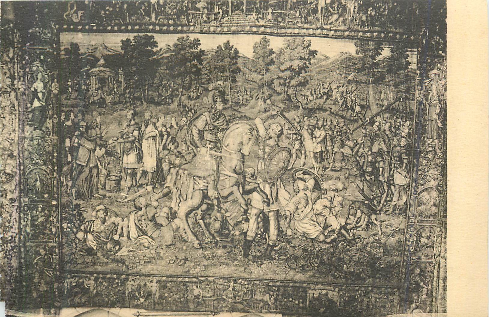 CPA Chateau de Keriolet Tapisserie de la Chapelle Scene Biblique fin du XVIe Siecle