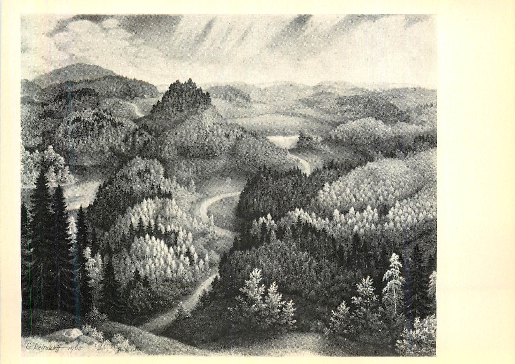 CPM Art Museum Tallinn G Reindorff (Born 1889) Spring in Vorumaa 1965