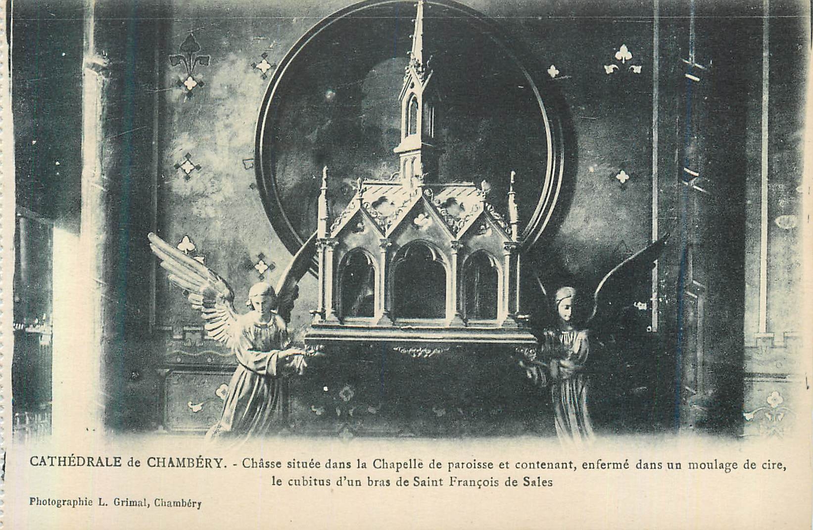 CPA Cathedrale de Chambery Chasse dans la Chapelle de paroisse et Concentement