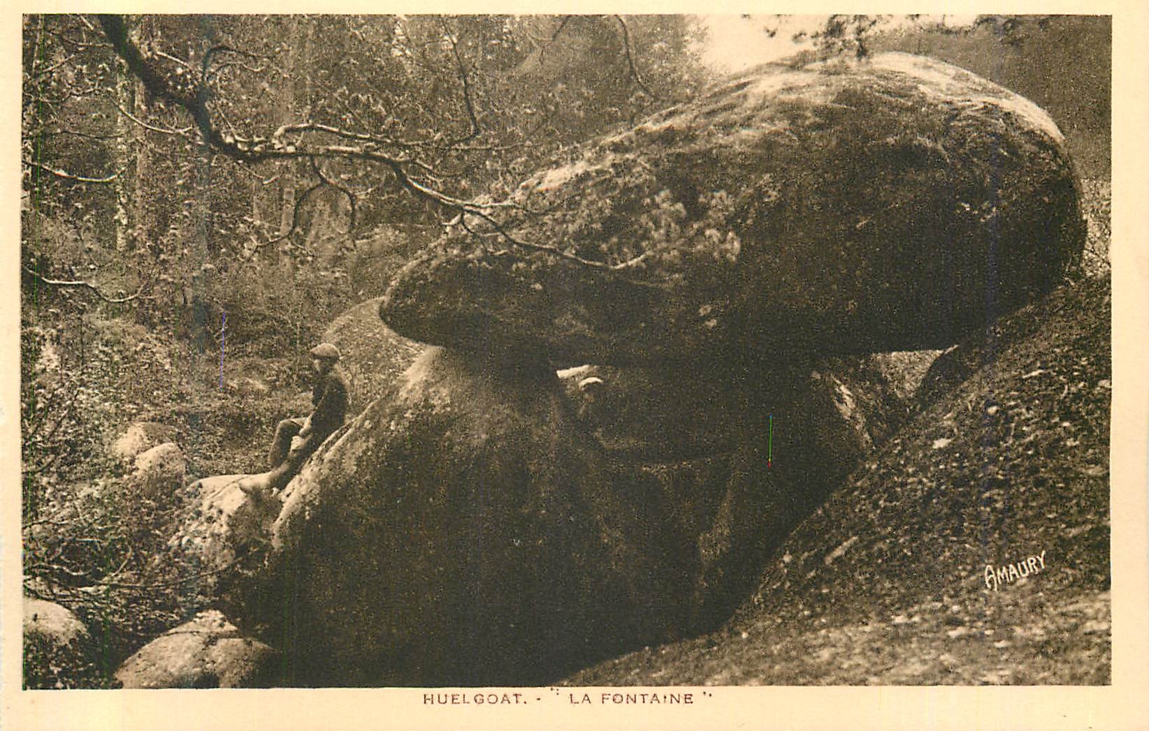 CPA Huelgoat La Fontaine