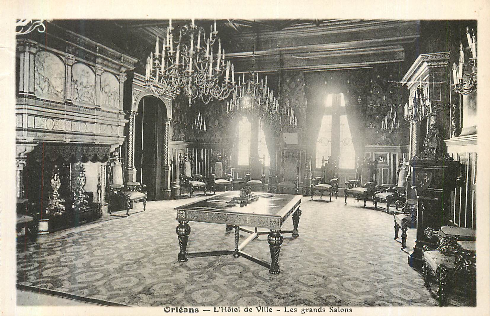 CPA Orleans L'Hotel de Ville Les Grands Salons