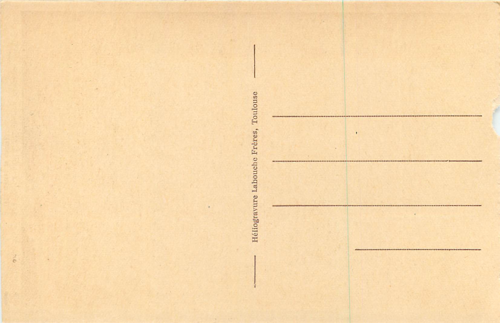 Vue générale du cirque de Gavarnie — Hélios 24 — Héliogravure Labouche Frères, Toulouse — Reverso