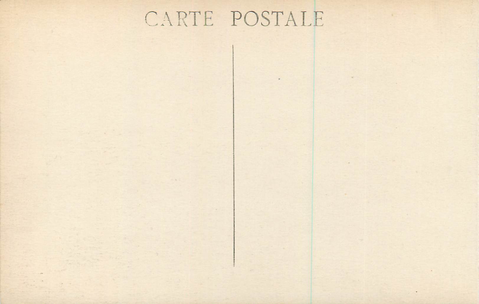 CPA Marseille Rue Cannebiere Automobile — Verso