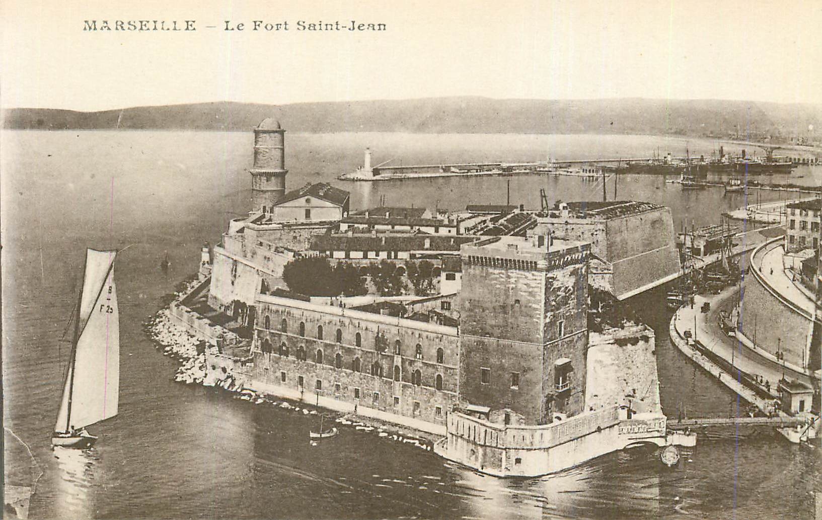 CPA Marseille Le Fort Saint Jean