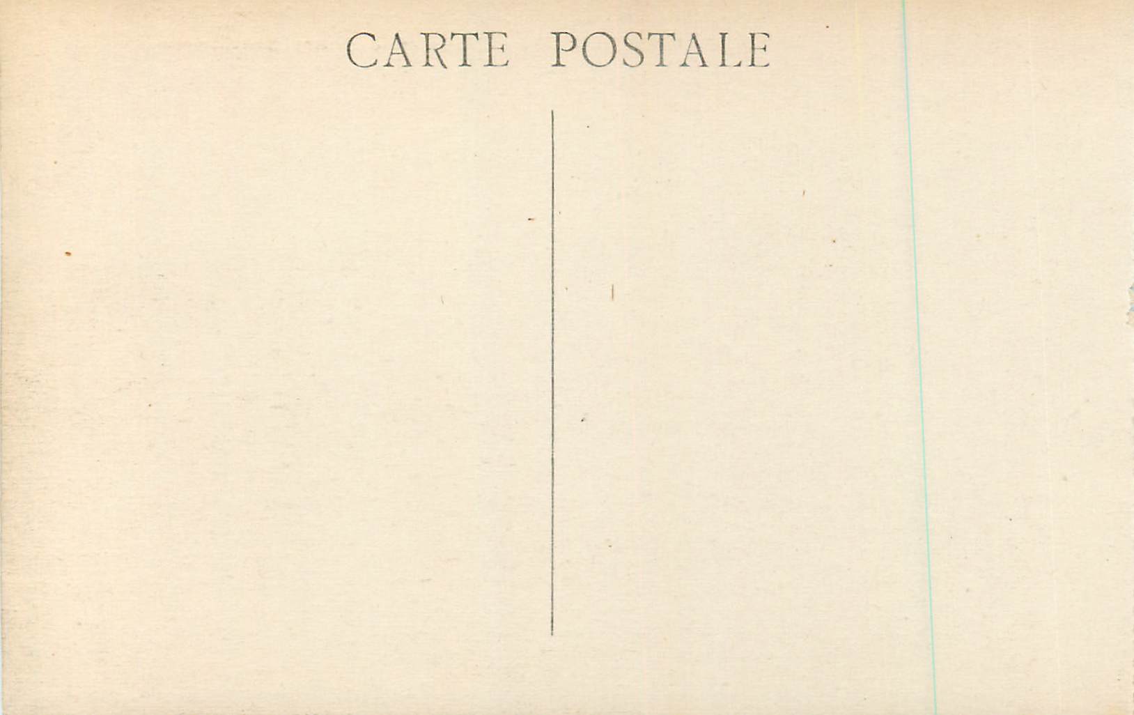 CPA Marseille La Jetee et le Phare Ste Marie — Rückseite