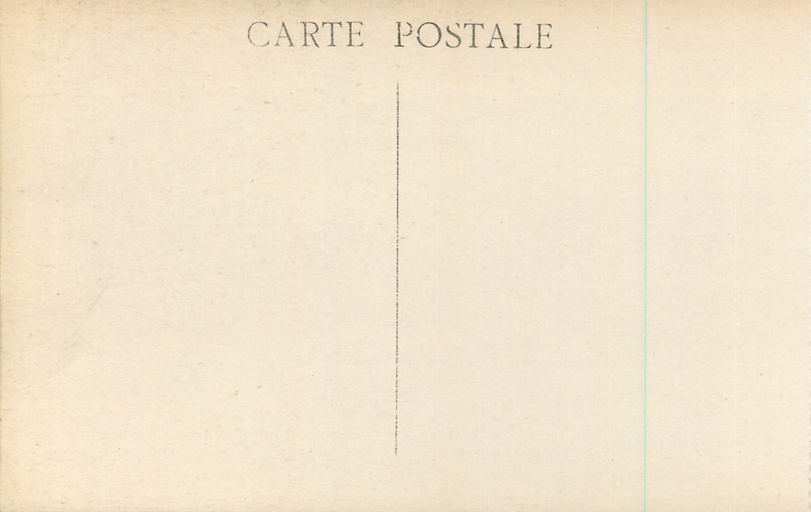 CPA Marseille Fontaine Cantini — Rückseite