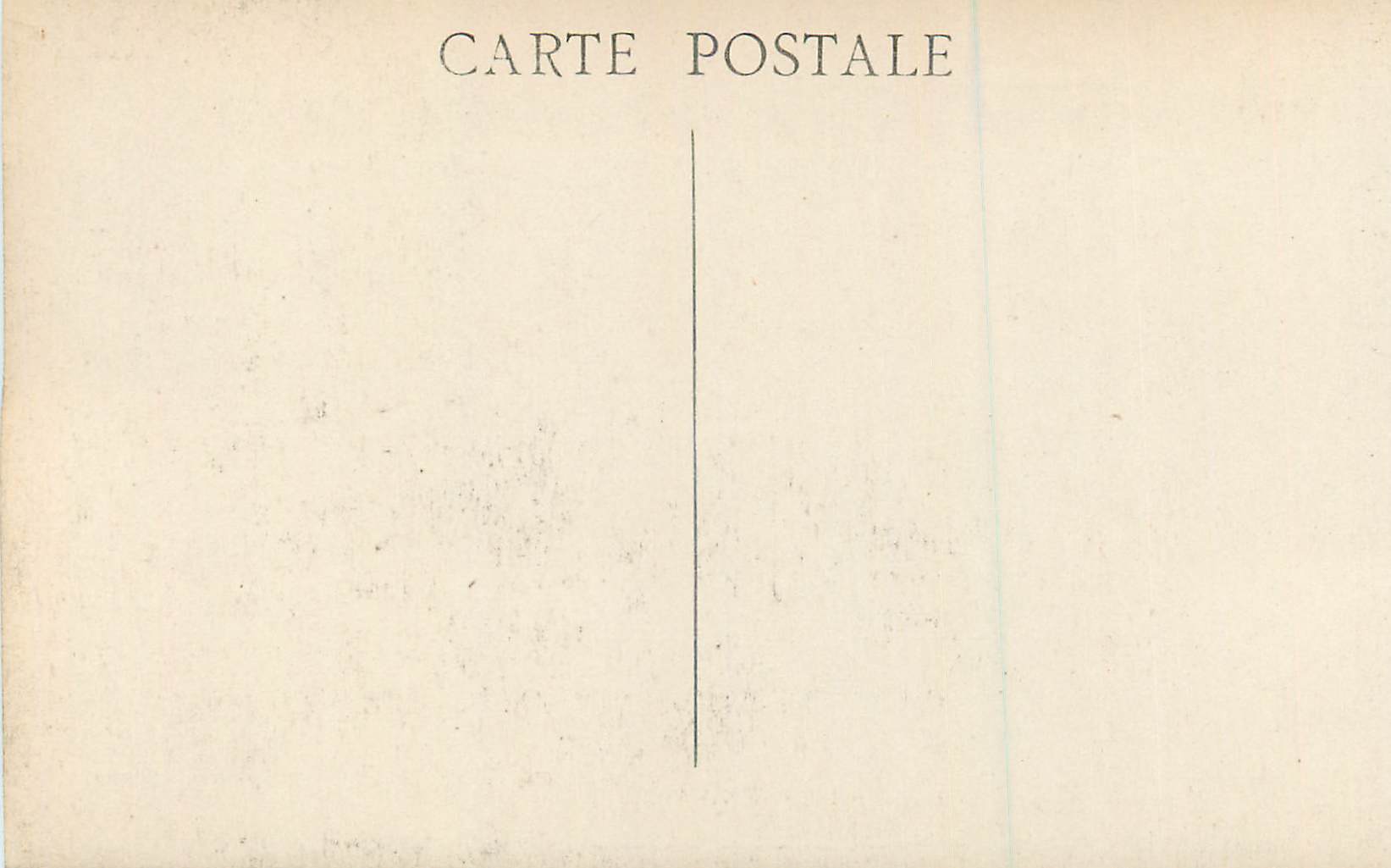 CPA Marseille Fontaine Estrangin — Rückseite