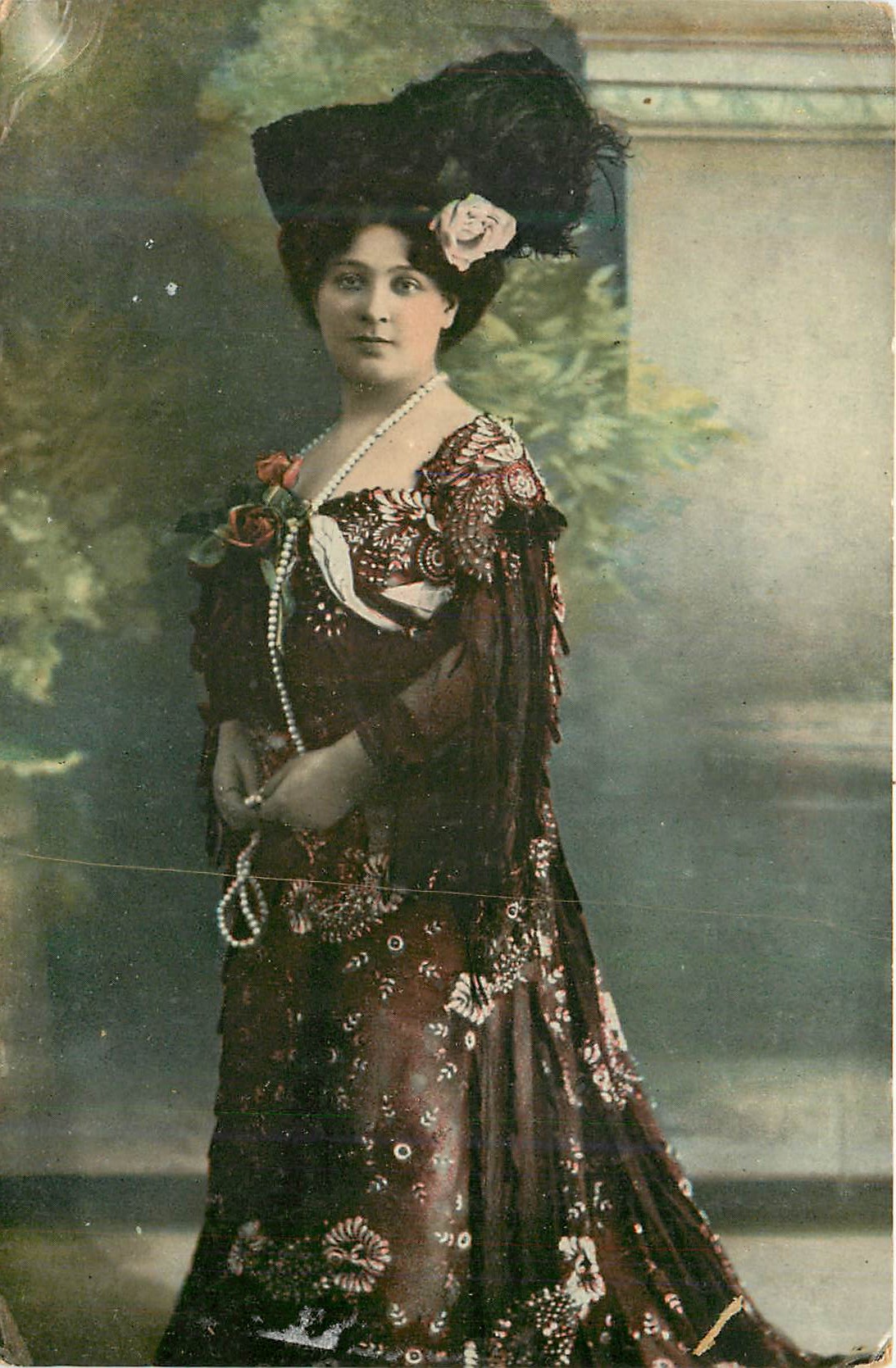 CPA Femme Espagne